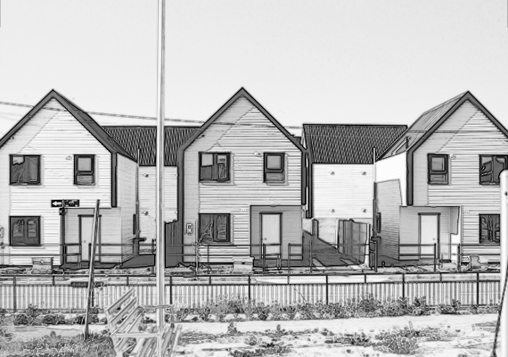 Segunda etapa del conjunto de integración social en Los Ángeles. Proyecto realizado junto con CHEB Arquitectos