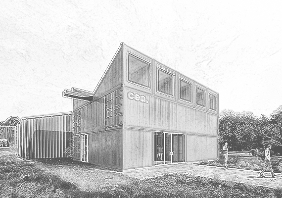Propuesta para el concurso del CEA llamado por la asociación Lago Llanquihue. El proyecto propone utilizar containers como material principal tanto para el CEA como para las distintas estaciones. 
